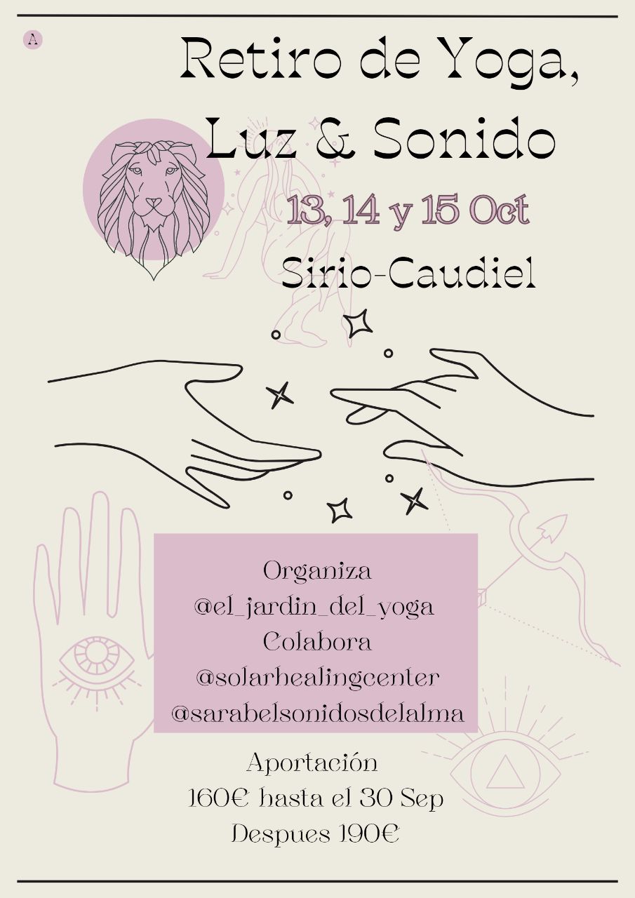 Retiro de Yoga , Luz & Sonido / El jardín del Yoga - Irene